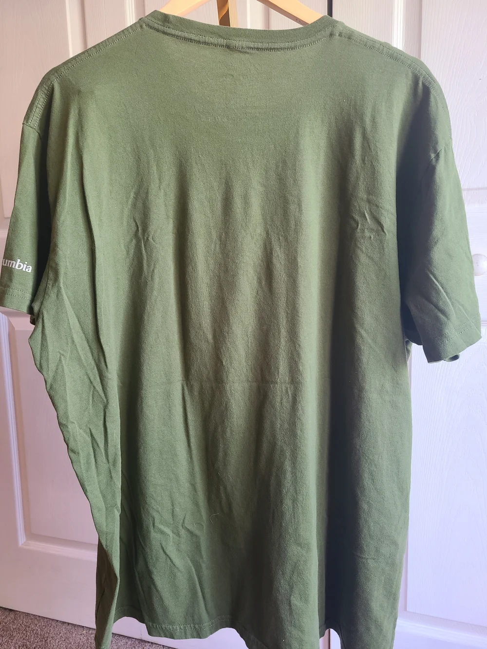 Columbia Olive Green Graphic Short-Sleeve Tee
